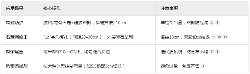 锦州矩形配重铅砖